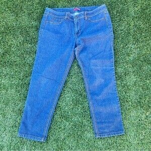 Bongo Mom Jeans sz 17 stretch used great condition 5 pockets zip and button